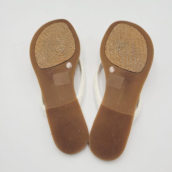 Gianni Bini Rope & Jewels Sandals Flip Flops Thongs Women's Sz 6 - Picture 8 of 9